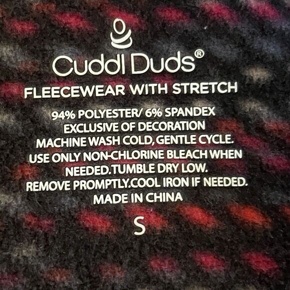 Cuddl Duds Wrap Cardigan Sweater Womens Small‎ Open Front Waterfall Multicolor - Picture 4 of 10